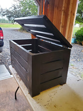 Load image into Gallery viewer, The "Zenie" Wooden Storage Bench