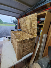 Load image into Gallery viewer, The "Brently" Slatted Kid Toy Box 20x40x20