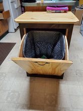 Load image into Gallery viewer, Tilt Open Trashcan Cabinet