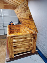 Load image into Gallery viewer, The "Brently" Slatted Kid Toy Box 20x40x20