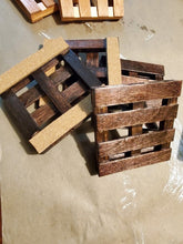 Load image into Gallery viewer, Pallet Coasters
