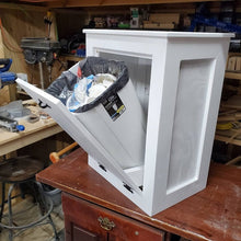 Load image into Gallery viewer, Tilt Open Trashcan Cabinet