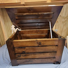 Load image into Gallery viewer, The "Zenie" Wooden Storage Bench