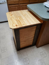 Load image into Gallery viewer, Tilt Open Trashcan Cabinet
