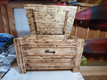 Load image into Gallery viewer, The &quot;Brently&quot; Slatted Kid Toy Box 20x40x20
