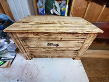 Load image into Gallery viewer, The &quot;Brently&quot; Slatted Kid Toy Box 20x40x20
