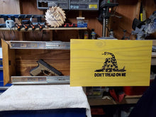 Load image into Gallery viewer, Dont Tread On Me concealed gun shelf
