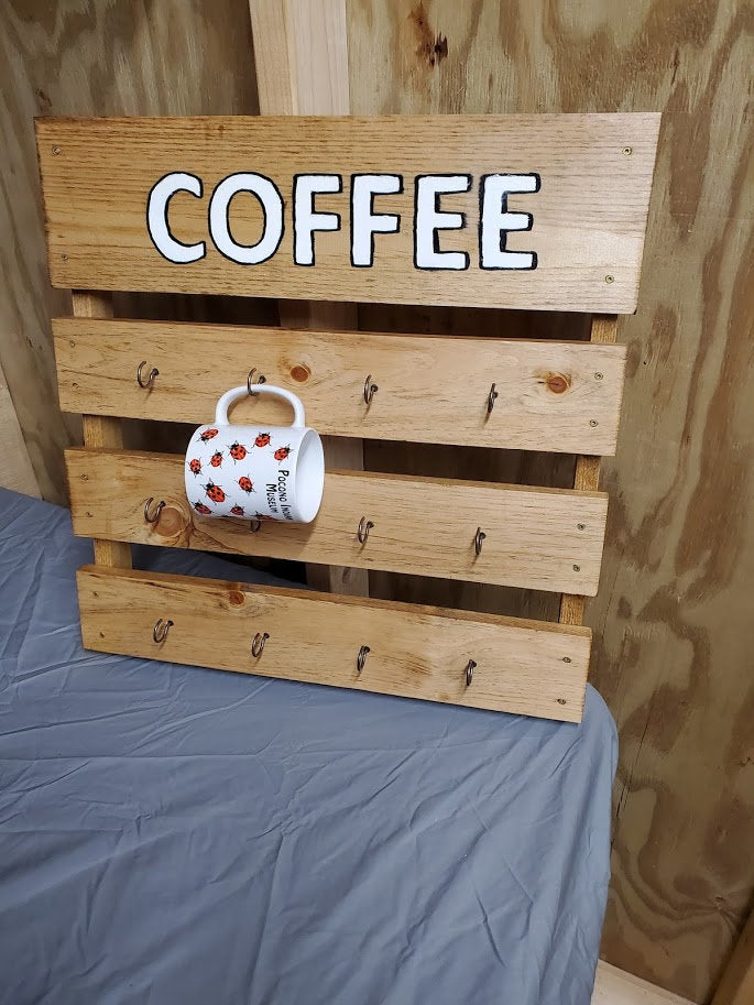 Pallet Coffee Cup Holder