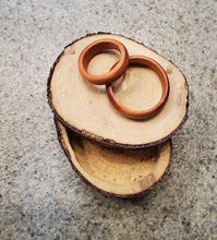 Load image into Gallery viewer, Rustic Wooden Ring Box

