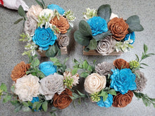 Load image into Gallery viewer, Custom Sola Wood Wedding Flower Arrangements
