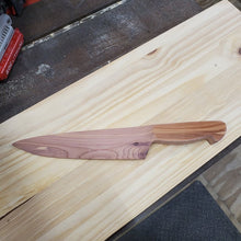 Load image into Gallery viewer, Wooden Wedding Cake Knife
