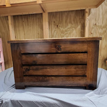 Load image into Gallery viewer, The &quot;Zenie&quot; Wooden Storage Bench
