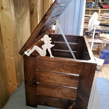 Load image into Gallery viewer, The &quot;Zenie&quot; Wooden Storage Bench
